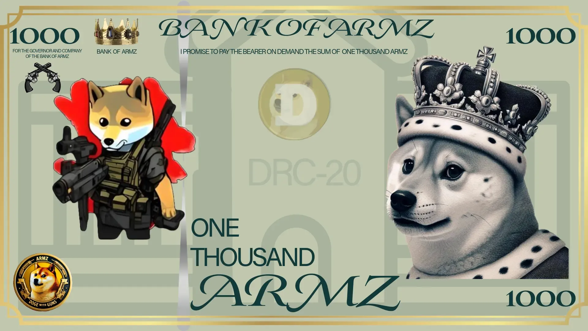 Bank of $ARMZ 1,000